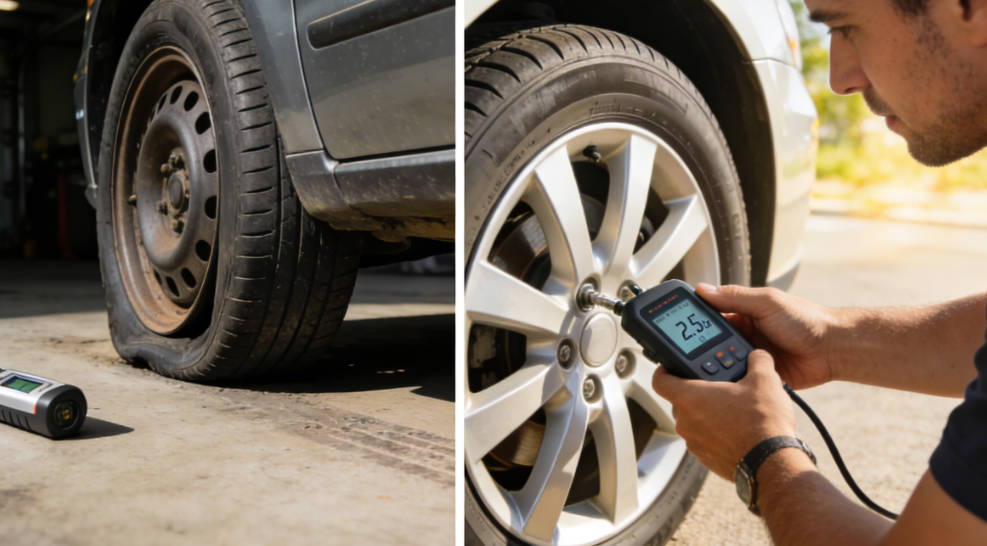 Ignoring Tire Pressure